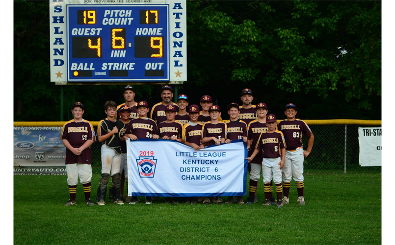 2019 12U District 6 Champs & State Semifinals