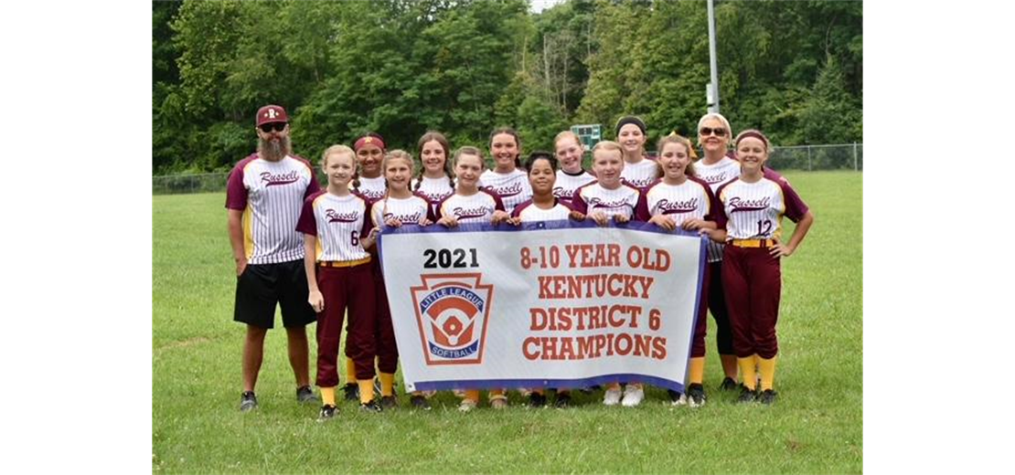 2021 10u Softball District Champs